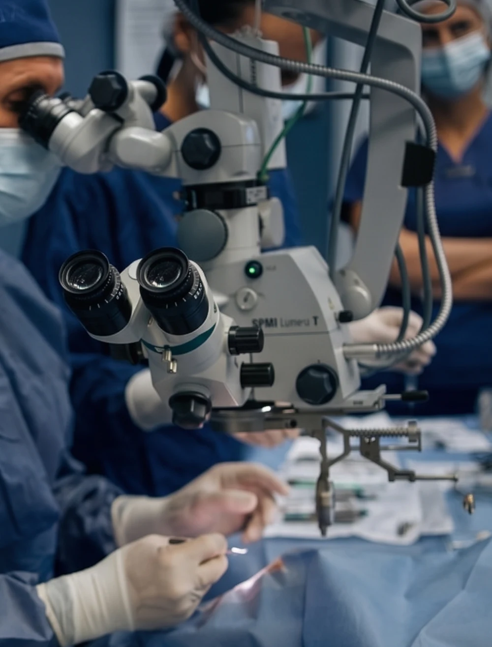 Operacioni mikroskop Zeiss u operacionoj sali Klinike Maja u Nišu
